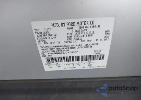 2018 Ford Explorer Xlt from USA, damaged, VIN 1FM5K8D81JGA36587